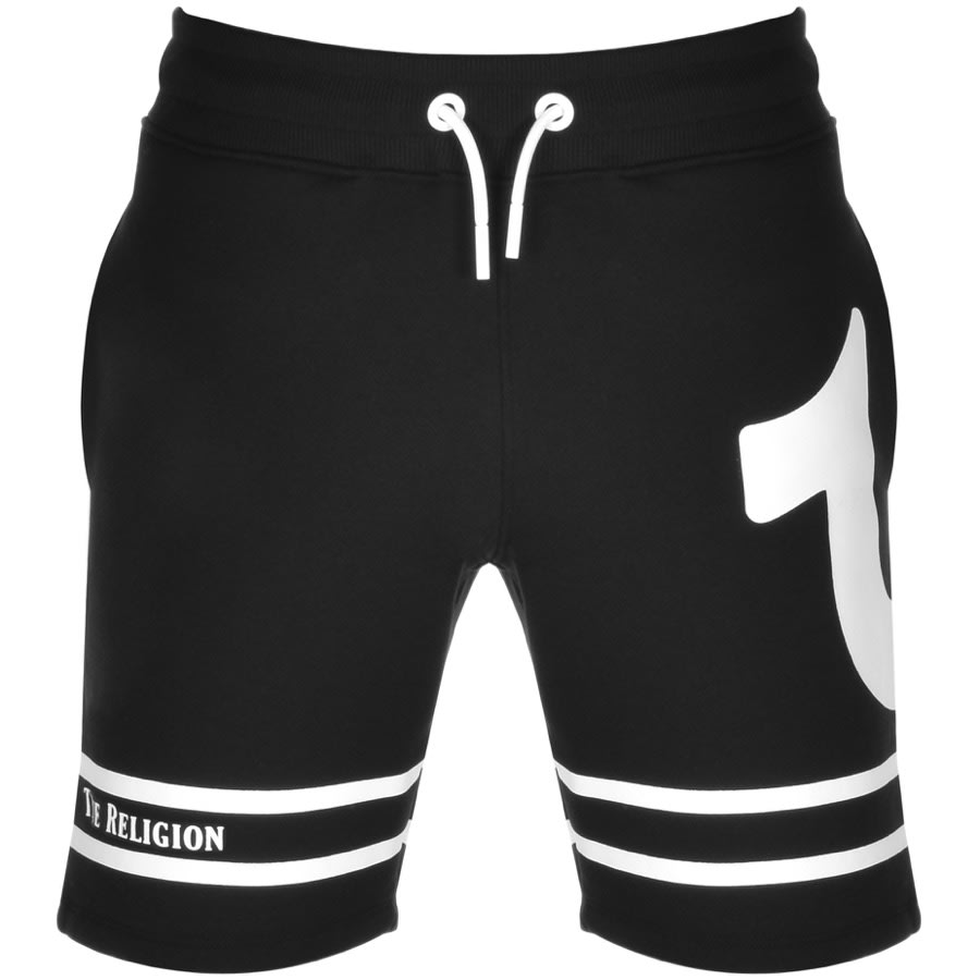 Alternative Image for ProductTrue Religion Cody Cut And Sew Shorts Black1